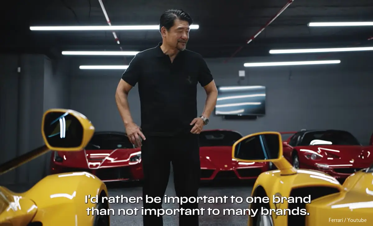 世界で唯一、フェラーリ歴代スペチアーレ「ビッグ5」をレッドとイエローで揃えた男。フェラーリも認めたコレクター、デビッド・リー氏の狂気と戦略【動画】