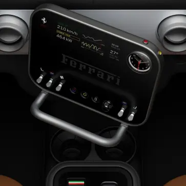 フェラーリ「ルーチェ」が証明した「新時代の」脱ヒエラルキー・インテリア。どこが最初に模倣するかは見ものである