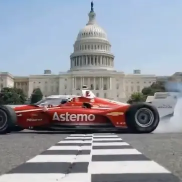 【全米震撼】ワシントンD.C.を舞台としてインディカーが走る。トランプ大統領自らが建国２５０周年を記念し市街地コースでのレース開催を指示