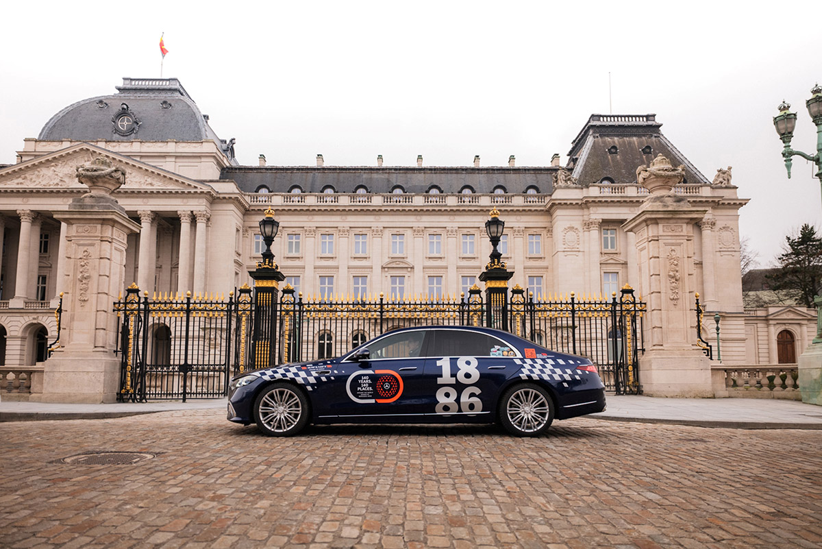 新型メルセデス・ベンツ Sクラス、「140周年を祝い、世界5万キロの旅」に出る。自動車の歴史を6大陸140箇所で称えることに