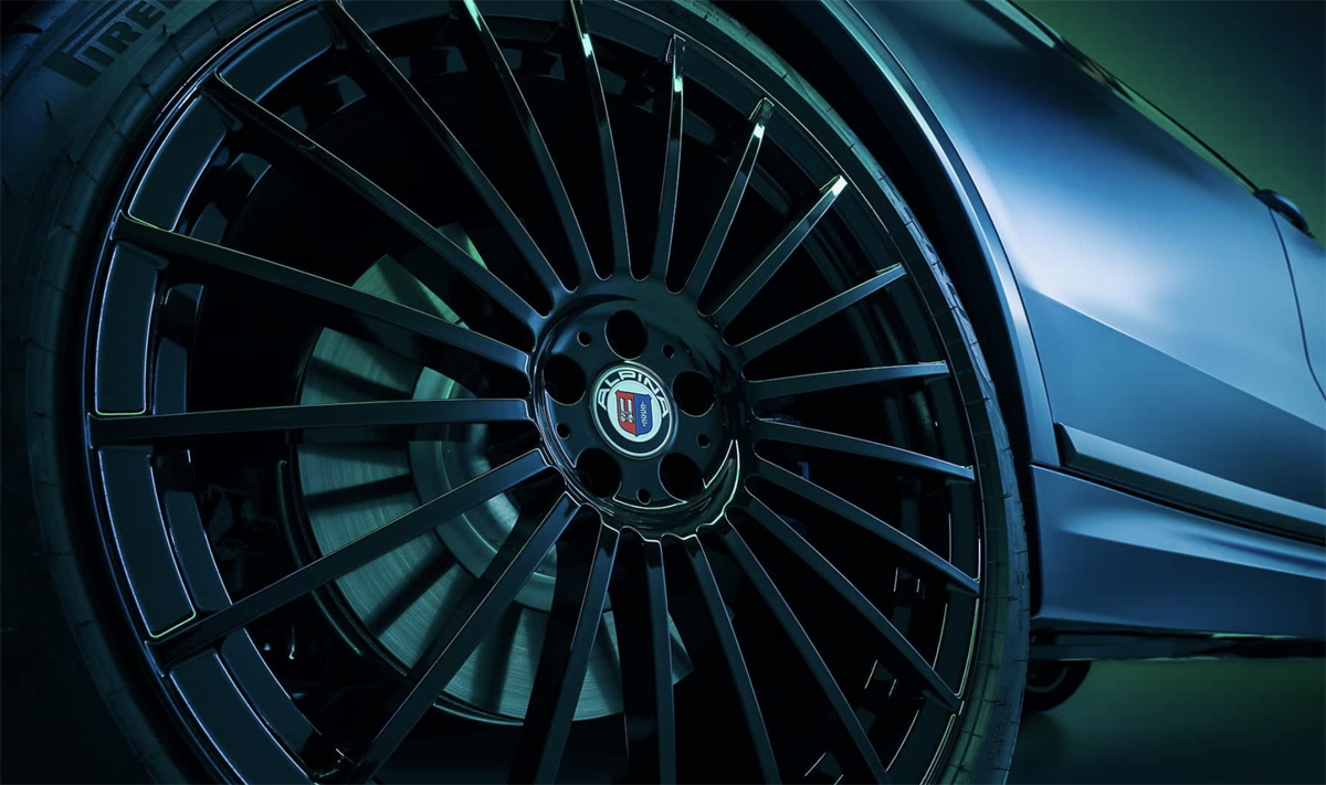 アルピナのフラッグシップ、XB7の最終限定モデル、「XB7 マヌファクトゥーア」のホイール