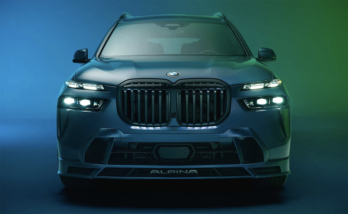 アルピナのフラッグシップ、XB7の最終限定モデル、「XB7 マヌファクトゥーア」の正面
