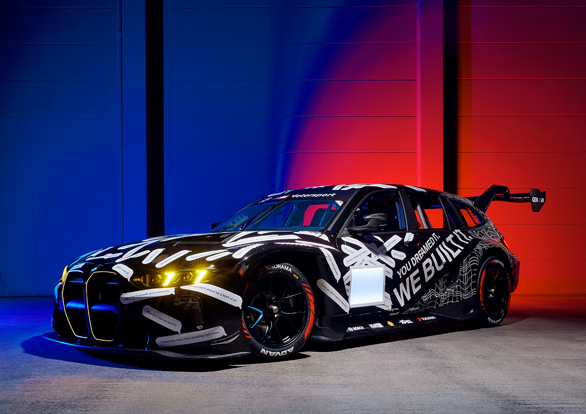 BMW M3ツーリング 24H(フロントサイド)