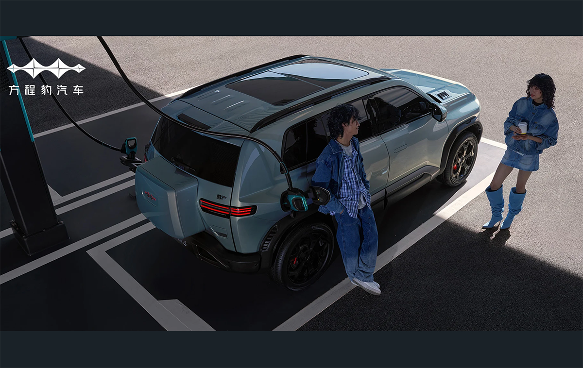 BYDの高級ブランド、ファンチェンバオ（方程豹 / FangChengBao）、Ti3（BAO3）の充電