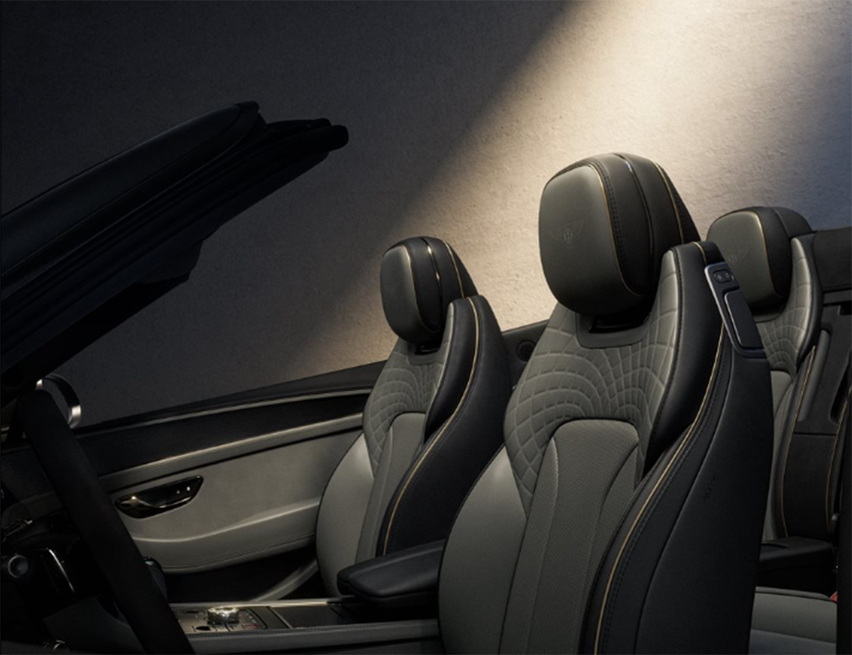 ベントレー・ヴィルトゥオーゾ・コレクション～NAIM製高級オーディオを搭載したコンチネンタルGTのインテリア