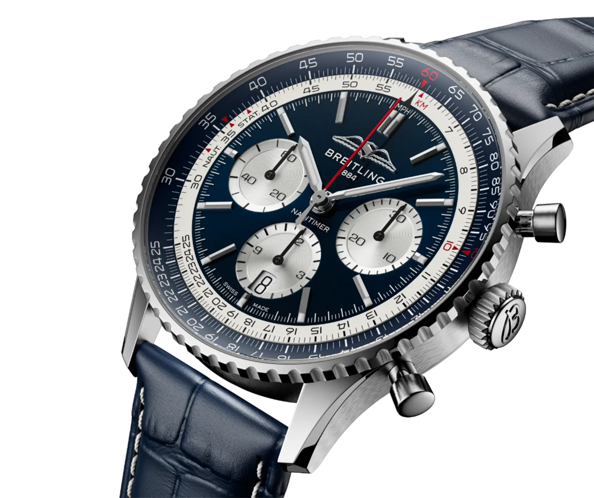 ブライトリング ナビタイマー B01 クロノグラフ 43 トリビュート トゥ コンコルドの全景