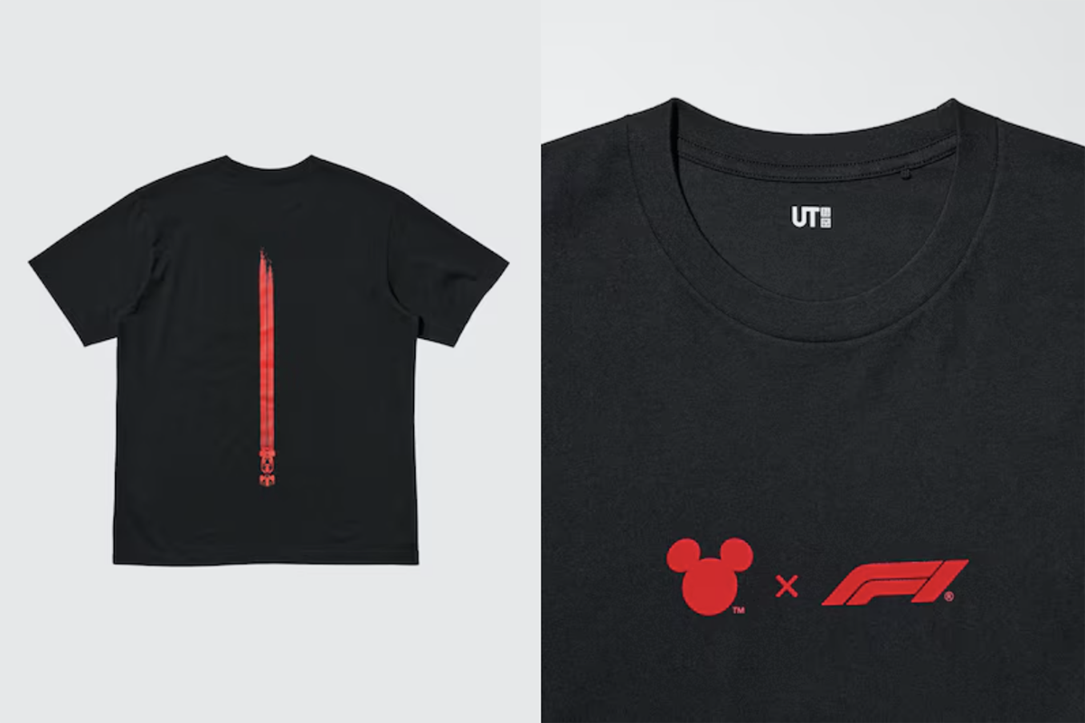 まさかこんな形でF1とディズニーとのコラボが実現するとは・・・。ユニクロから「UT × F1 × ディズニー」Tシャツ発売、お値段1,990円から