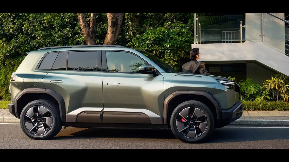 BYDの高級ブランド、ファンチェンバオ（方程豹 / FangChengBao）、Ti3（BAO3）のサイド