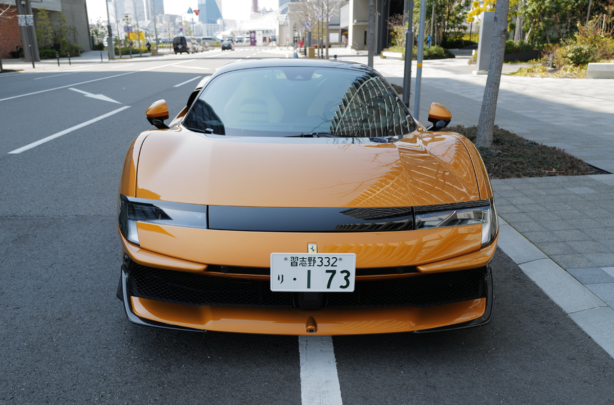 フェラーリ849テスタロッサのフロント