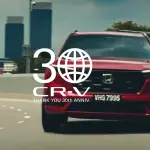 ホンダCR-V「誕生30周年記念」動画より現行CR-Vのフロント
