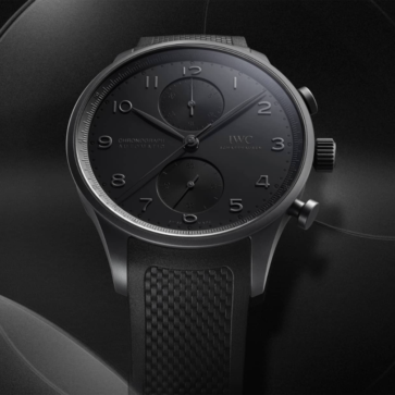 IWCの新作腕時計「ポルトギーゼ・クロノグラフ・セラタニウム」ヒーロー画像