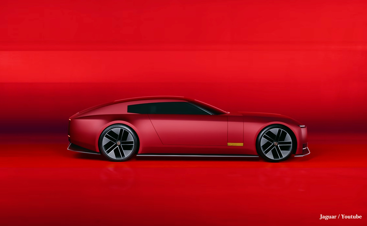 ジャガーがYouTubeに公開したティーザー動画より「Type 00」