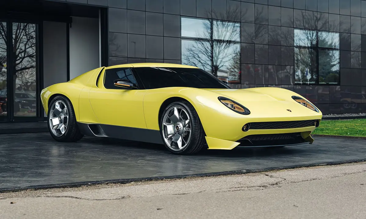 ランボルギーニ・ミウラ「60周年記念イベント」にてミウラ・コンセプト