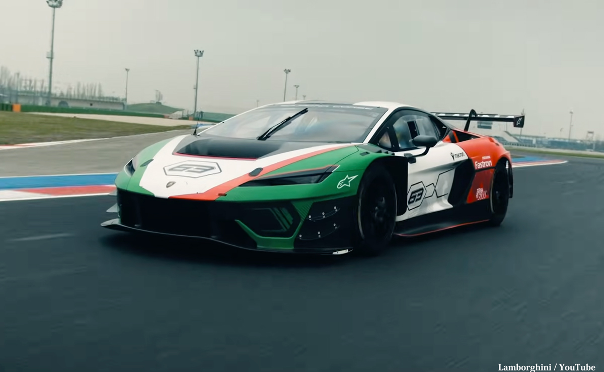 ランボルギーニ テメラリオGT3のフロント