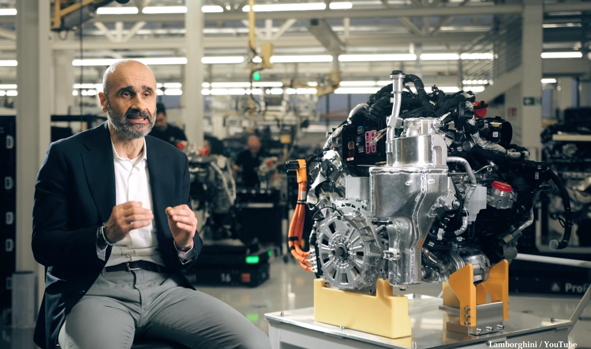 ランボルギーニ テメラリオGT3のV8エンジン