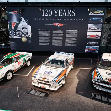 ランチア創業120周年。伝説の「ストラトス」「デルタHFインテグラーレ」がブリュッセルに降臨、その歴史と魅力を一般公開