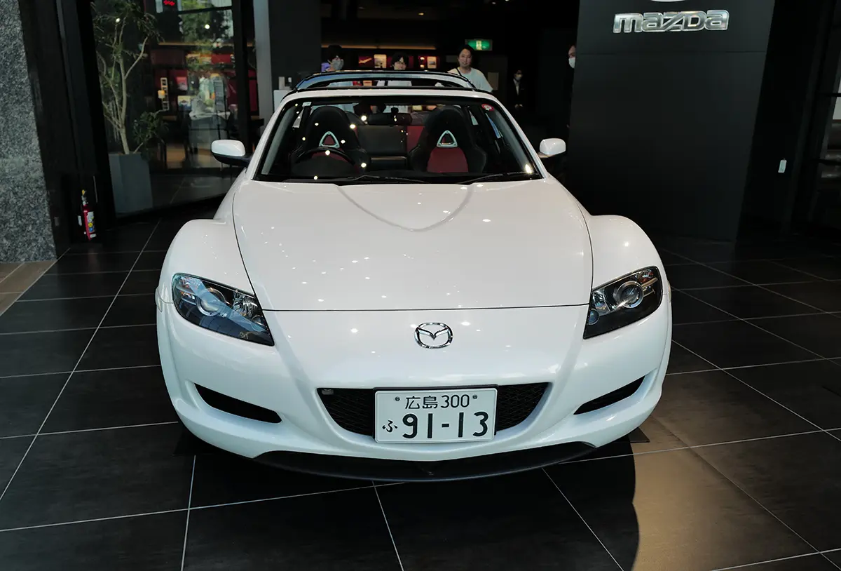 マツダRX-8「コンバーチブル」のフロント