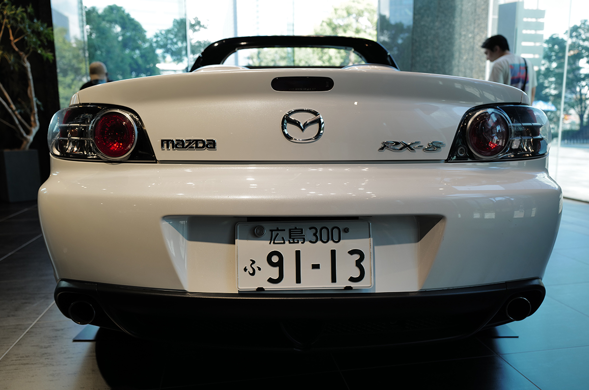 マツダRX-8「コンバーチブル」のリア