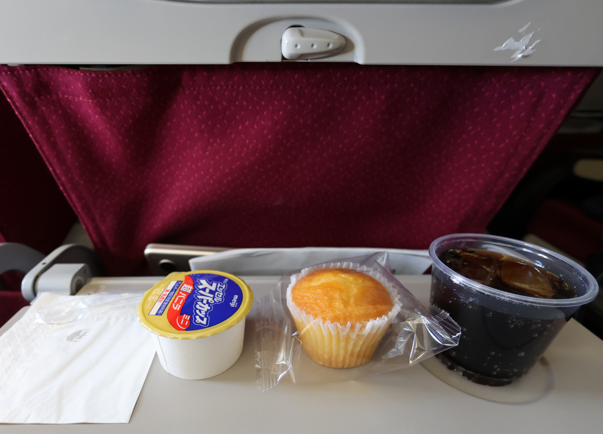 マレーシア航空(エコノミークラス)の軽食