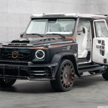 【限定8台】2ドアのメルセデス・ベンツGクラス。マンソリーが放つ「数億円のコンプリートカー」が規格外すぎる