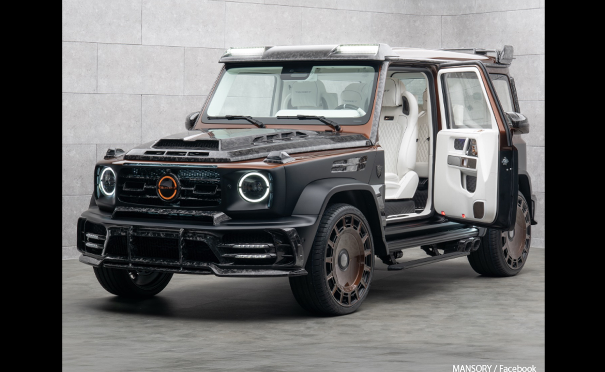 【限定8台】2ドアのメルセデス・ベンツGクラス。マンソリーが放つ「数億円のコンプリートカー」が規格外すぎる