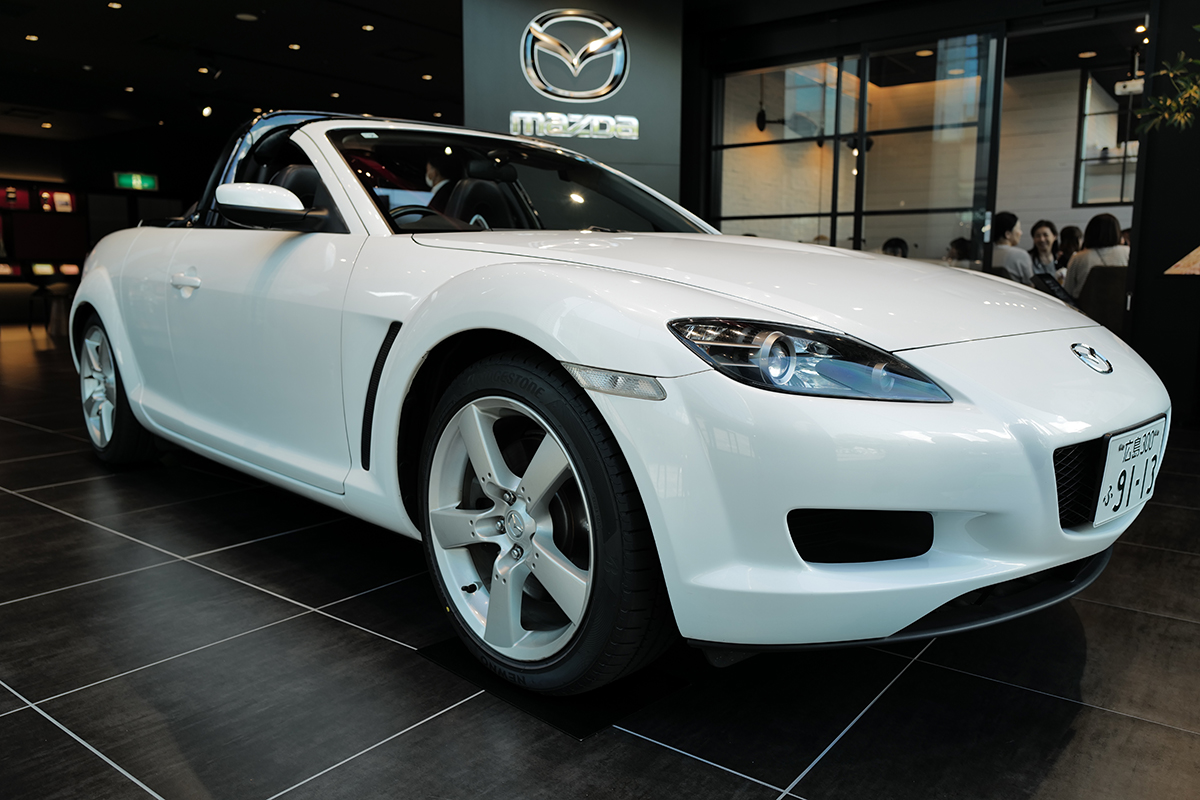 マツダRX-8「コンバーチブル」のフロント
