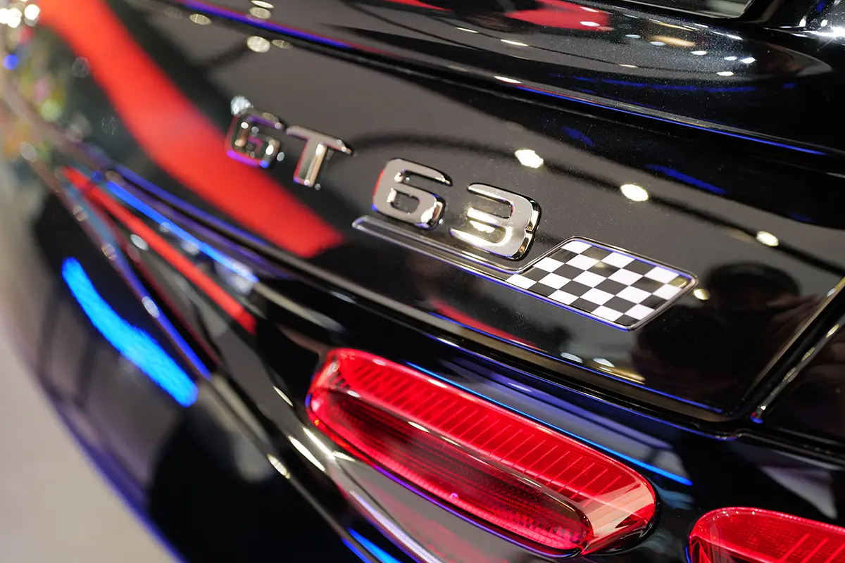 メルセデスAMG GT 63 Proのリアバッジ