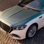 2026年モデルのメルセデス・マイバッハ（フロントフード）