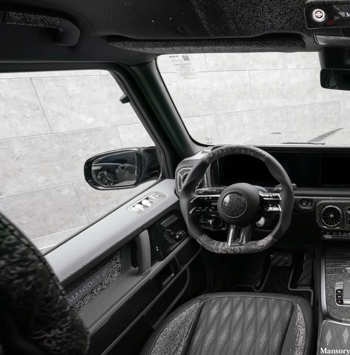 マンソリーのカスタムによるメルセデス・ベンツGクラスのカスタムカー「P820」インテリア