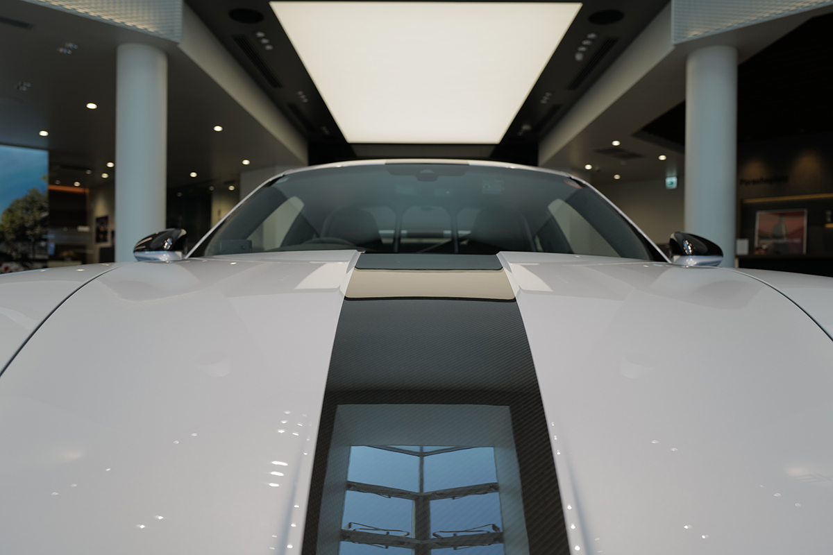 ポルシェ911GT3のフロントフード