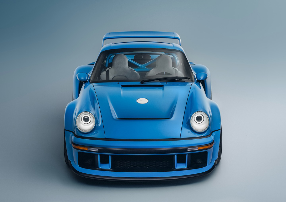 シンガー・ヴィークル・デザインのポルシェ911レストモッド、DLSターボ「サーマル」の正面