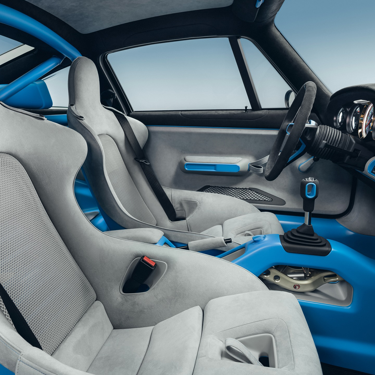 シンガー・ヴィークル・デザインのポルシェ911レストモッド、DLSターボ「サーマル」のインテリア