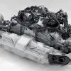 ポルシェ911ターボSのエンジン
