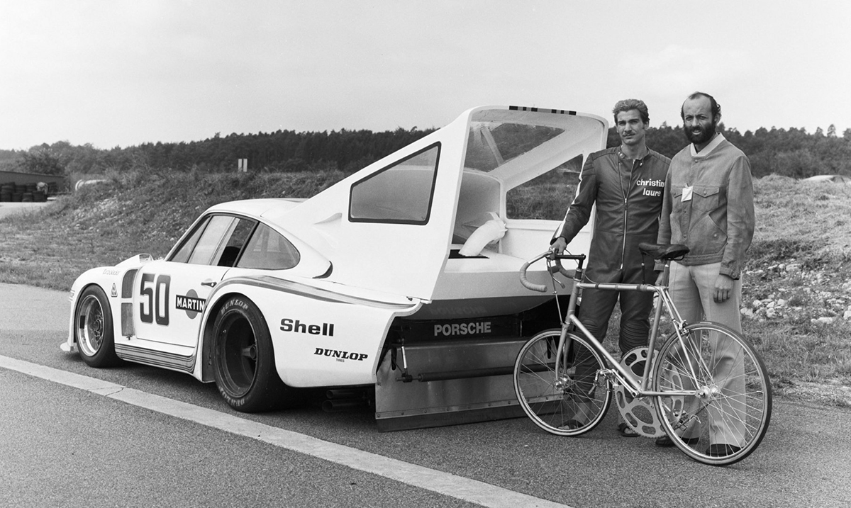 ポルシェ935(レーシングカー)のテスト車両(リヤ)