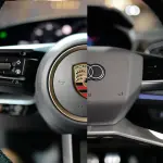 ポルシェとアウディのステアリングホイール比較