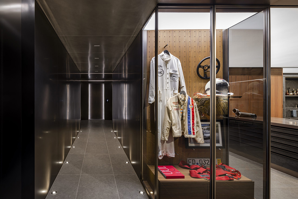 ポルシェ・デザイン・タワー「バンコク」のショートスイート（モデルルーム）