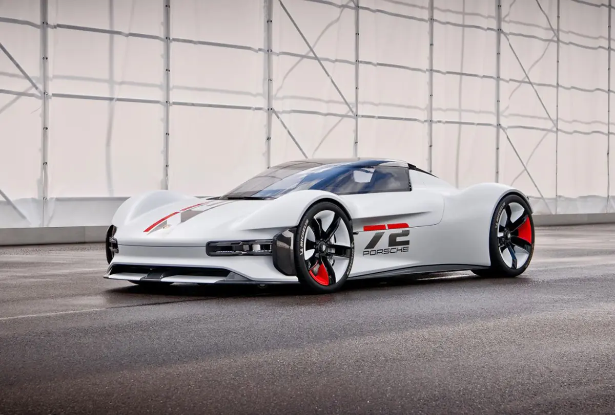 ポルシェ「ヴィジョン・グランツーリスモ」コンセプトのフロント