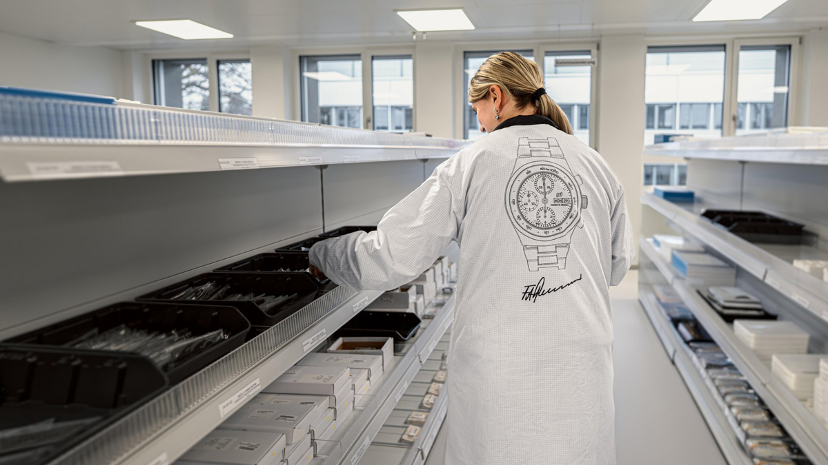 ポルシェデザインによる新しい「ウォッチファクトリー」にて製造工程