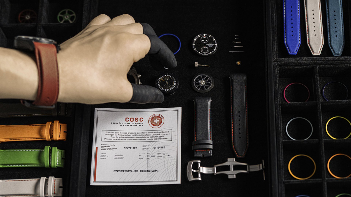 ポルシェデザインによる新しい「ウォッチファクトリー」にてデザイン工程