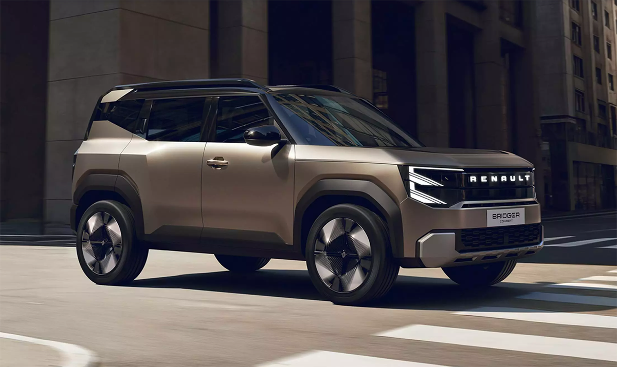 ルノー「ブリッジャー」コンセプト、斜め前からの画像
