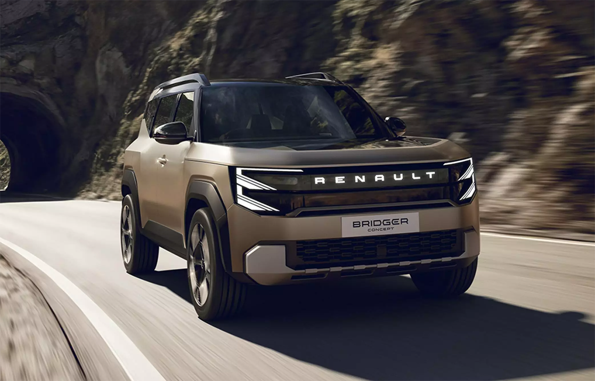 ルノー「ブリッジャー」コンセプト、斜め前からの画像