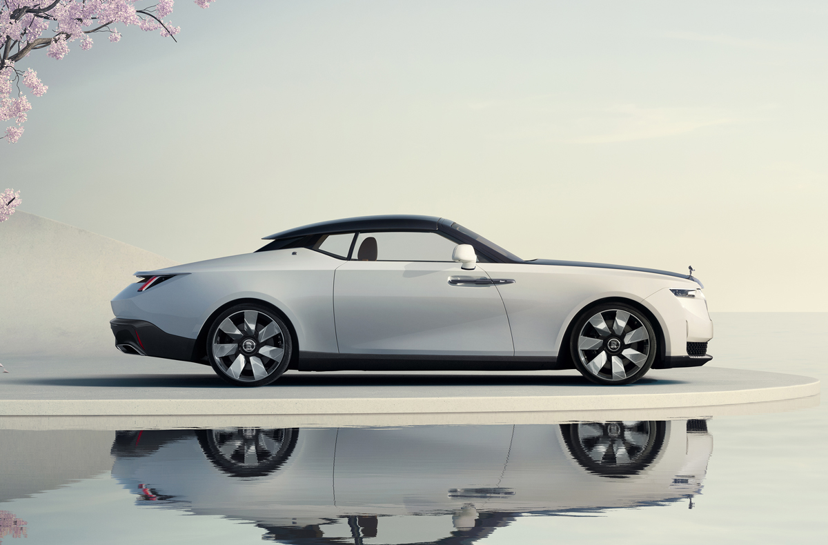 ロールス・ロイスのワンオフ（コーチビルド）車両〜サイドビュー