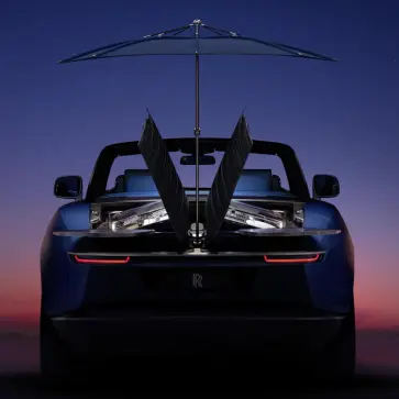 ロールス・ロイスのワンオフ(コーチビルド)車両〜リヤビュー