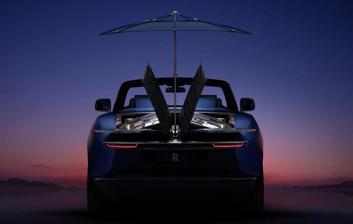 ロールス・ロイスのワンオフ（コーチビルド）車両〜リヤビュー