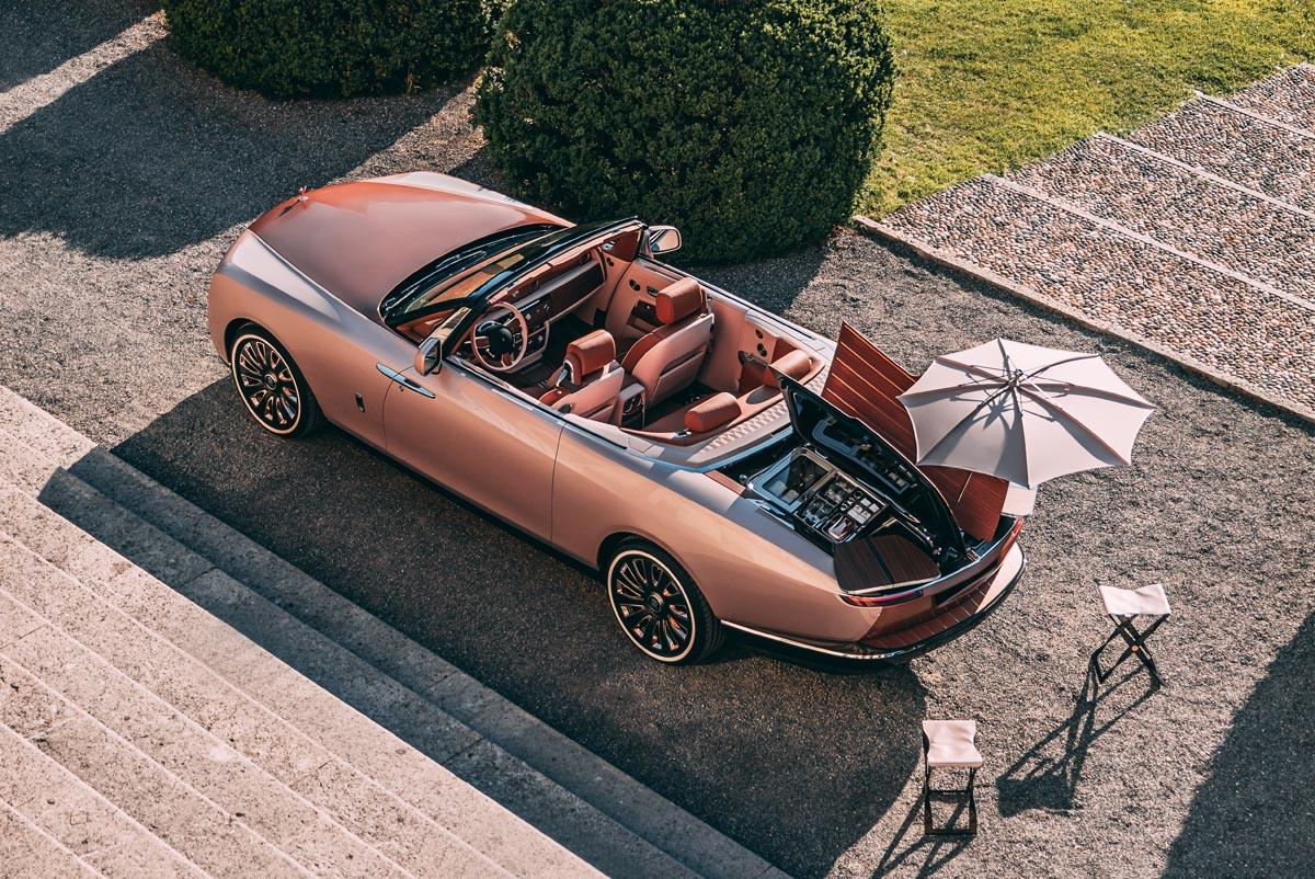 ロールス・ロイスのワンオフ（コーチビルド）車両〜オープントップ