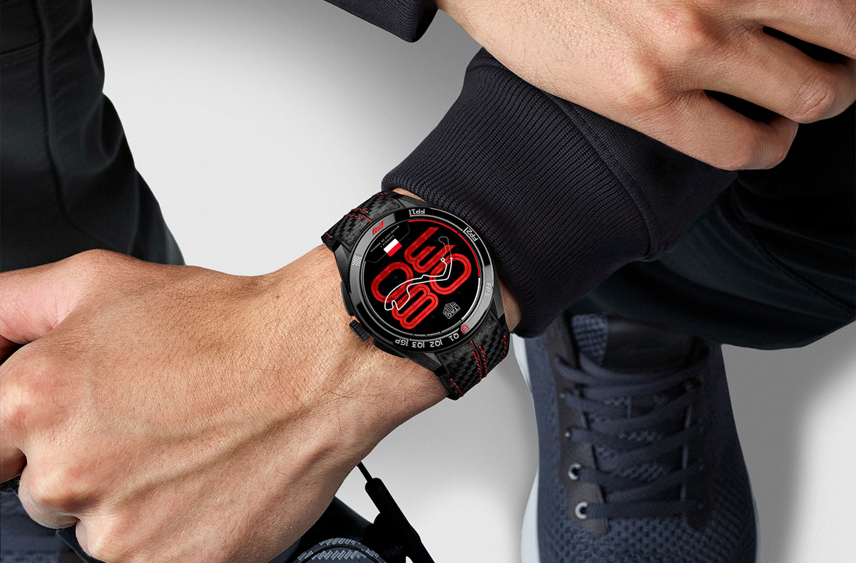 タグ・ホイヤー新作スマートウォッチ「コネクテッド Calibre E5」登場、F1限定モデルがお買い得。全グランプリの日程、結果をリアルタイム表示【動画】