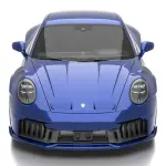 テックアートによるポルシェ911（992.2）のチューニングプログラム（ブルー）