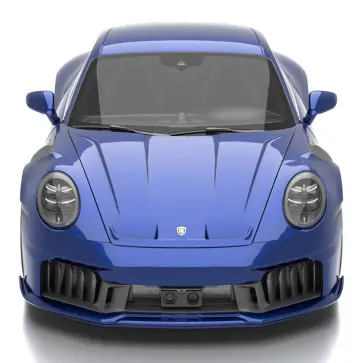 テックアートによるポルシェ911（992.2）のチューニングプログラム（ブルー）