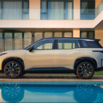 トヨタの中国専売車、bZ3Xのサイドビュー