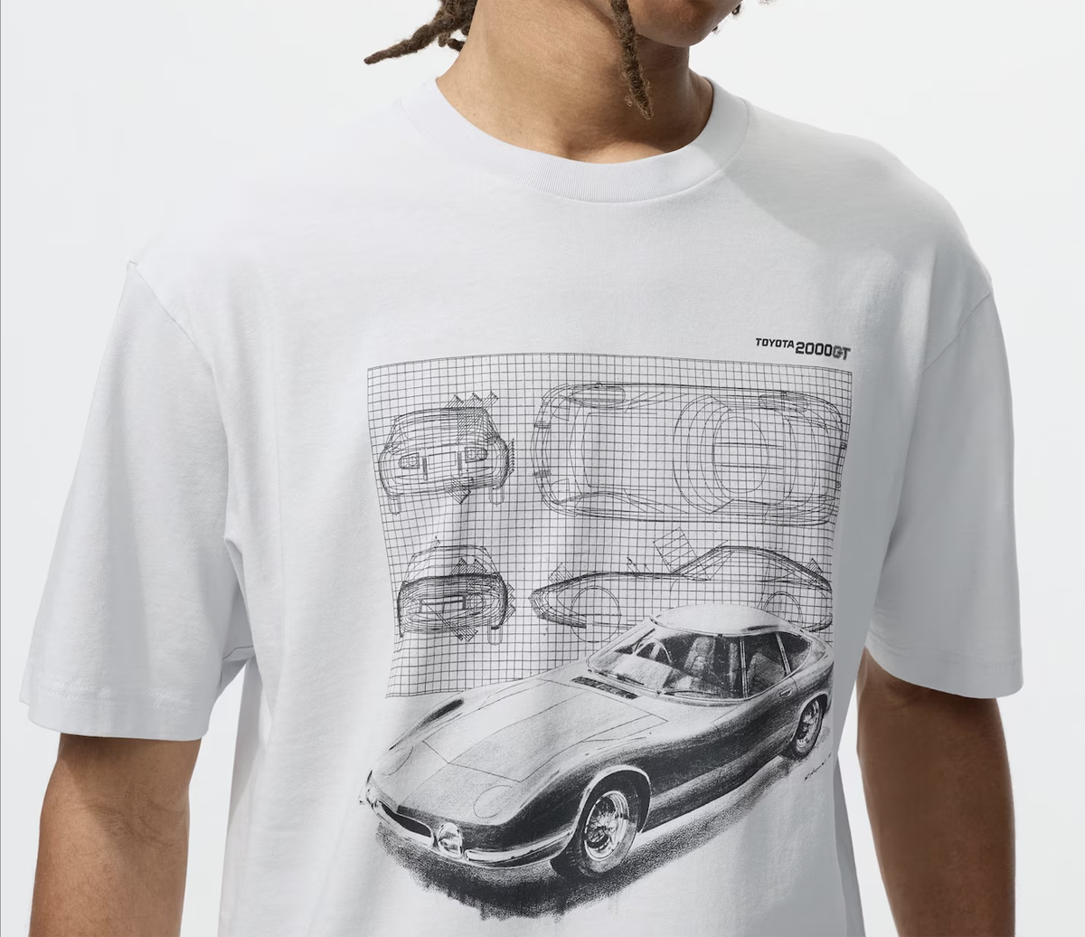 ユニクロとトヨタとのコラボTシャツ（2000GT）